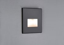 Encastré mural Special Edge carré LED 1x1,1W 230V Noir (93094)