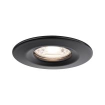 Encastré Nova mini Coin rond fixe LED 3x4W 310lm Noir dép/Alu (93084)