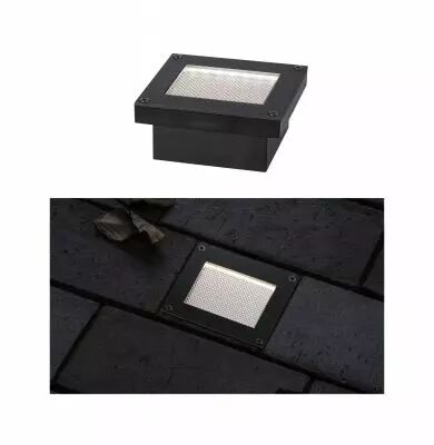 Encastr� sol ext�rieur solaire Domenic 8x8cm IP67 3000K (94578)