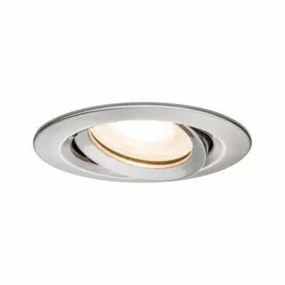 Encastr�s LED Nova IP65 rond 7 W GU10 acier Kit unitaire orientable (92899)