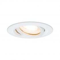 Encastrés LED Nova IP65 rond 7 W GU10 blanc Kit de 3 orientables (92898)