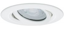 Encastrés LED Nova IP65 rond 7 W GU10 blanc Kit unitaire orientable (92897)