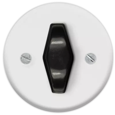 Enjoliveur blanc + poign�e BTA noire (DSR 00-01-2-02-0-0-00)
