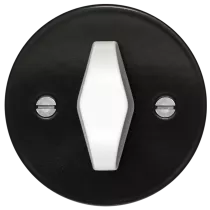 Enjoliveur noir + poignée BTA blanche (DSR 00-02-2-01-0-0-00)