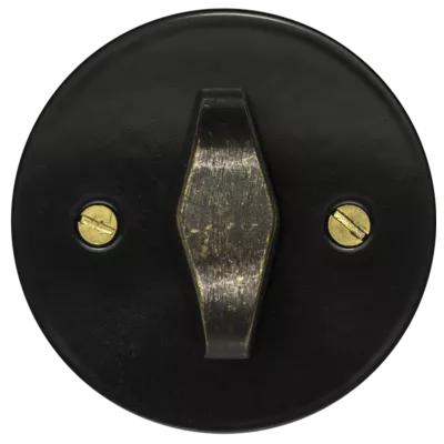 Enjoliveur noir + poign�e patin�e BTA (DSR 00-02-2-03-0-0-00)