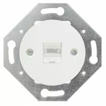 Enjoliveur pour prise RJ45 blanc (DSR 93-93-0-00-0-0-00)