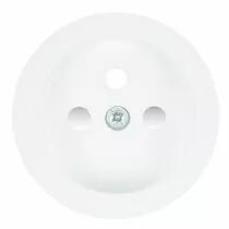 Enjoliveur prise de courant blanc (DSR 00-Z1-0-00-0-0-00)