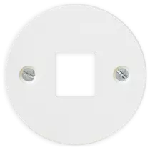 Enjoliveur Simple RJ45 blanc (DSR 00-93-0-00-0-0-00)