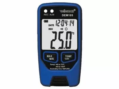 ENREGISTREUR DE DONN�ES THERMIQUES ET DE TAUX D\'HUMIDIT� AVEC PORT USB (DEM105)