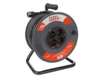 ENROULEUR 50 m - 3G1.5 - 4 PRISES (ECR50N3)