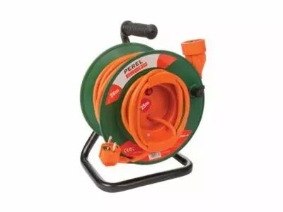 Enrouleur De C�ble Pour Jardin 25 M - 3G1.5 Schuko (EGCR25N2-G)