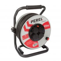 ENROULEUR PROFESSIONNEL NÉOPRÈNE - 40 m - 3G2.5 - 4 PRISES (ECR40NP25N)