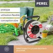 ENROULEUR PROFESSIONNEL N&Eacute;OPR&Egrave;NE - 40 m - 3G2.5 - 4 PRISES (ECR40NP25N)