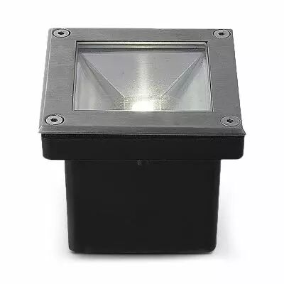 ETNA CARRE SPOT ENCASTRABLE SOL 5W 4000K IP67 INOX 316L (706210)