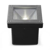 ETNA CARRE SPOT ENCASTRABLE SOL 5W 4000K IP67 INOX 316L (706210)