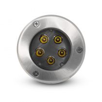 ETNA SPOT ENCASTRABLE DIAM 108MM 5W 3000K IP67 INOX 316L (677923)