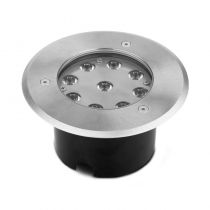 ETNA SPOT ENCASTRABLE DIAM 165MM 9W 3000K IP67 INOX 316L (677931)