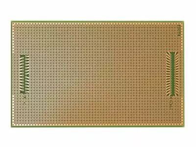 Eurocard motif centronix/sub-d - 100x160mm - fr4 (1pc/bl) (ECSD)