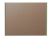 Eurocard pastille 1 trou -100x80mm - fr4 (1pc/bl) (ECS1/2)
