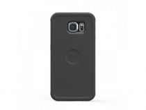 Exelium - Magnetized Protective Case For Wireless Charging - Samsung® Galaxy S6 - Black (UPMSS6/B)
