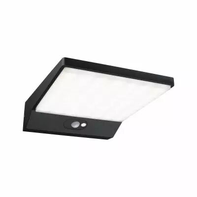 Ext�rieur 230V Wall Lamp 12W IP44 3000K Alu avec d�tecteur de mouvement (94332)