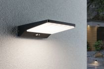 Extérieur solaire Wall Lamp 5W IP44 3000K Alu avec détecteur de mouvement (94334)