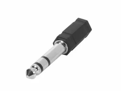 FEMELLE 3.5 mm ST�R�O JACK � M�LE 6.35 mm ST�R�O JACK