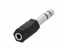 FEMELLE 3.5 mm ST&Eacute;R&Eacute;O JACK &agrave; M&Acirc;LE 6.35 mm ST&Eacute;R&Eacute;O JACK