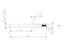Fer à souder pour la soudure sans plomb - 30w/230v (VTS30LF)
