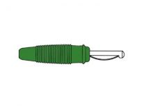 Fiche 4mm a trou transversal, a souder - vert (vq 30) (HM1440D)