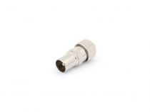 Fiche coax male tv 9.5mm/2.3mm metallique (CV005)