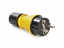 Fiche m&acirc;le - usage ext&eacute;rieur - schuko - ip54 (E390YG)