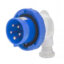 Fiche mobile 90° étanche - 2p+t 16a 230v 6h (GW60108)