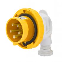 Fiche mobile 90° étanche - 2p+t 32a 110 v 4h (GW60116)