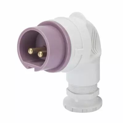 Fiche mobile 90� prot�g�e - 2p 32a 24v s.r. (GW60136)