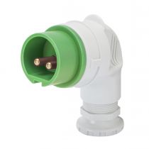 Fiche mobile 90° protégée - 3p 32a 24/42v 4h (GW60141)