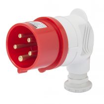 Fiche mobile 90° protégée - 3p+t 16a 400v 6h (GW60089)