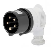 Fiche mobile 90° protégée - 3p+t 16a 500v 7h (GW60091)