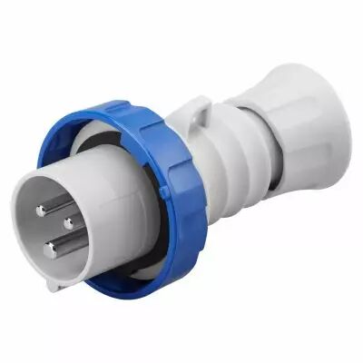 Fiche mobile droite �tanche - 2p+t 16a 230v 6h (GW60026H)