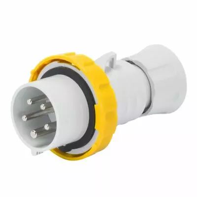 Fiche mobile droite �tanche - 3p+n+t 32a 110 v 4h (GW60036H)