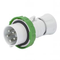 Fiche mobile droite HP IP67 2P+T 32A >50V 10H (GW60755H)