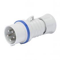 Fiche mobile droite protégée - 3p+n+t 16a 230v 9h (GW60006H)
