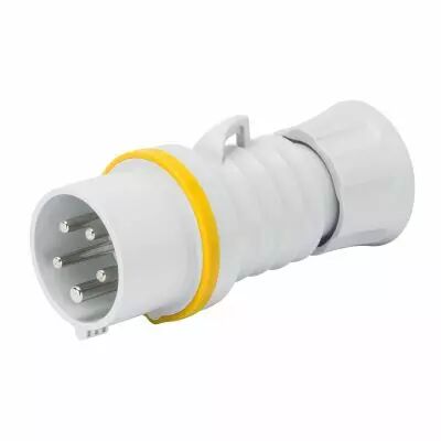 Fiche mobile droite prot�g�e - 3p+n+t 32a 110 v 4h (GW60014H)