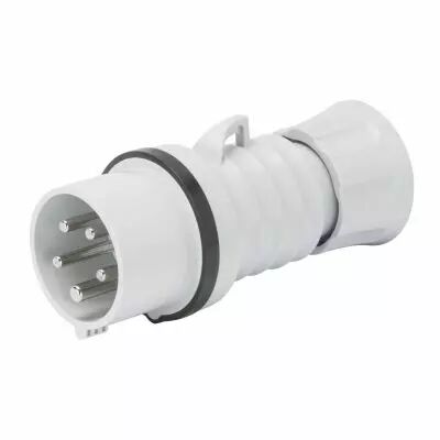 Fiche mobile droite prot�g�e - 3p+n+t 32a 500v 7h (GW60022H)