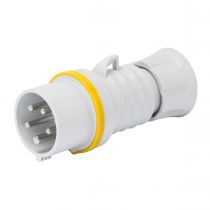 Fiche mobile droite protégée - 3p+t 16a 110 v 4h- montage et câblage rapides (GW60002FH)