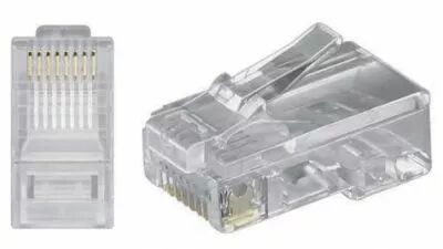 Fiche modulaire rj45 8p8c (8P8C/6)