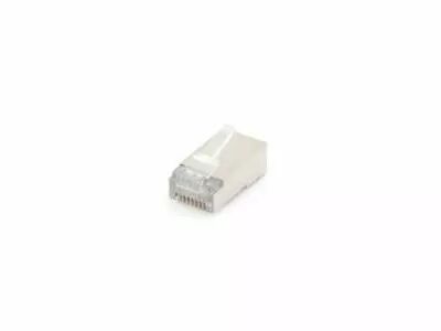 Fiche modulaire rj45 8p8c pour cables ronds blindes (8P8CRS)