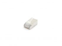 Fiche modulaire rj45 8p8c pour cables ronds blindes (8P8CRS)