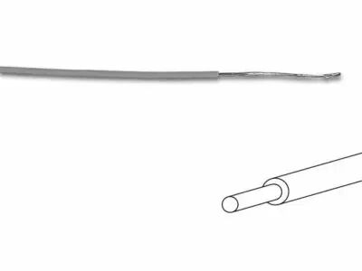Fil de c�blage -  � 1.4 mm - 0.2 mm� - monobrin - gris (MOWMG)