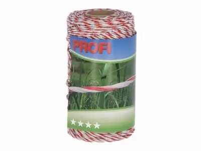 Fil Profi 6x0,30 TriC 200m blanc/rouge (COR59511)